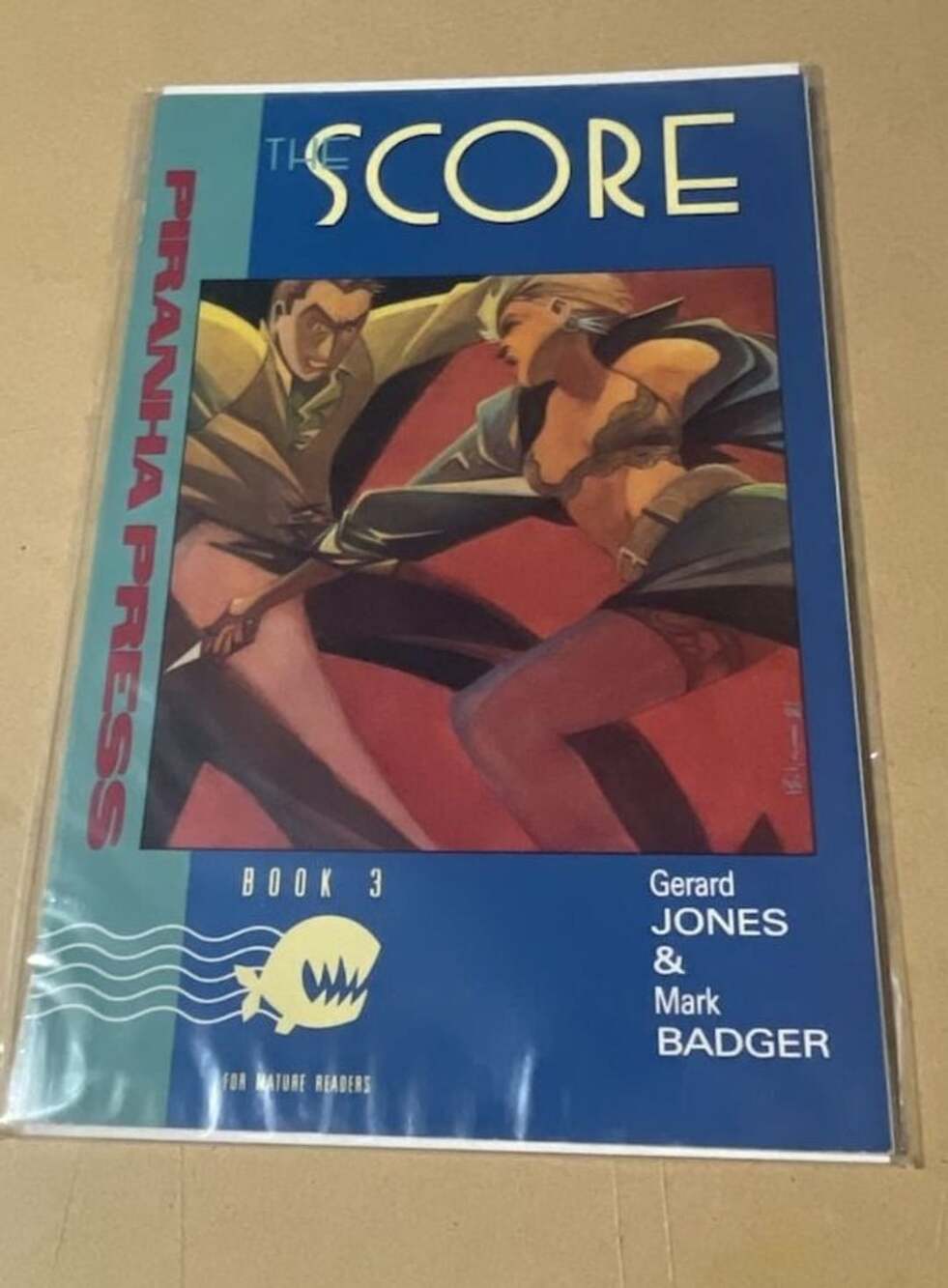Piranha Press The Score Book 3 Comic Book Gerard Jones